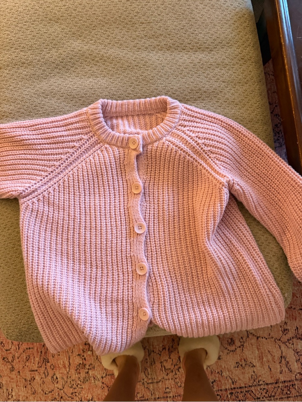 Soft Pink Women's Knit Sweater